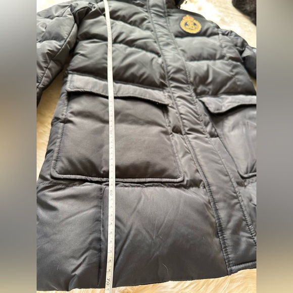 Ralph Lauren Navy Puffer Coat - Picture 8 of 14